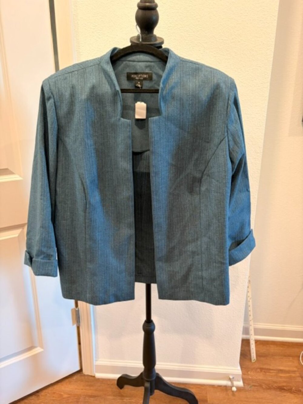 Women's blue striped Size 16 (Plus) 3-pc. suit